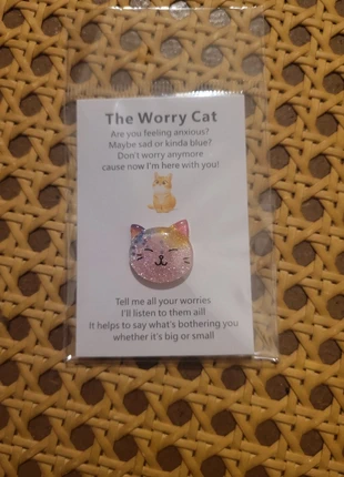 Worry cat, brand: NO LABEL, condition: New with tags, £1.25, £2.01 includes Buyer Protection