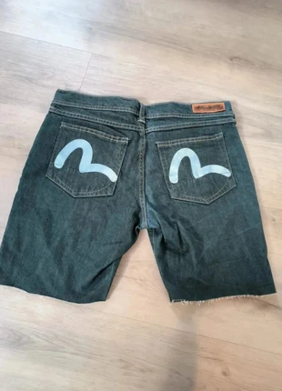 Short en jean EVISU x Puma édition limitée femme – Denim brut – Taille S, brand: Evisu, condition: Very good, size: S / 36 / 8, €30.00, €32.20 includes Buyer Protection