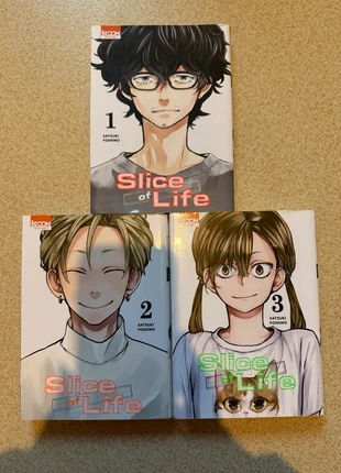 manga Slice of life tomes 1 a 3, condition: Very good, €10.00, €11.20 includes Buyer Protection