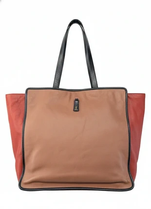 Réf 2601 cabas yves saint laurent cuir tricolore large fourre-tout luxe, marque: Yves Saint Laurent, état: Bon état, 250,00 €, 263,20 € Protection acheteurs incluse