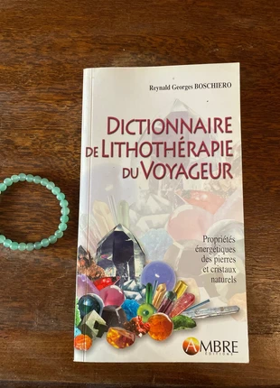 Dictionnaire de lithothérapie du voyageur, état: Très bon état, 4,00 €, 4,90 € Protection acheteurs incluse