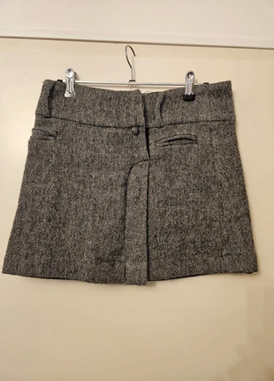 Vintage tweed mini skirt, merk: Spirituel, staat: Heel goed, maat: M / 38 / 10, € 4,50, € 5,43 inclusief Kopersbescherming