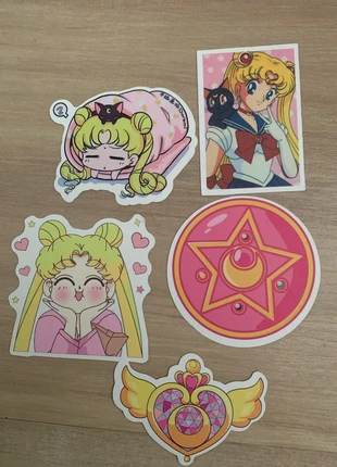Lot de 5 stickers Sailor Moon, marque: Sailor Moon, état: Neuf avec étiquette, 1,00 €, 1,75 € Protection acheteurs incluse