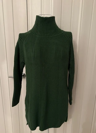 Lovely green M&S Collection ribbed jumper, brand: Marks & Spencer, condition: Very good, size: S / 8, £10.00, £11.20 includes Buyer Protection
