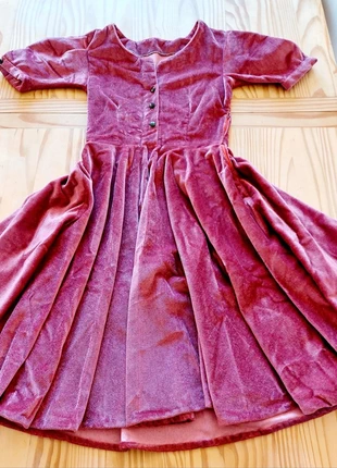 Sublime robe cintrée, velours raz prune vintage ,année 70. XXS, condition: Very good, size: XXS / 32 / 4, €60.00, €63.70 includes Buyer Protection