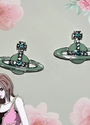 nana-inspired earrings – saturn & orb planet, marque: Nana, état: Neuf avec étiquette, 15,00 €, 16,45 € Protection acheteurs incluse