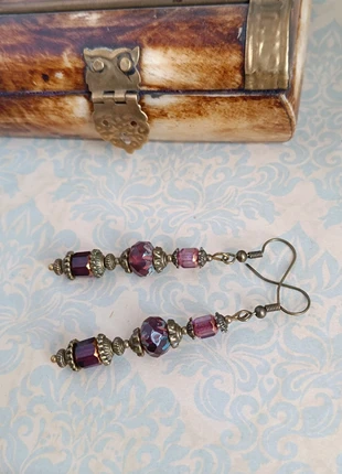 Boucles d'oreilles victoriennes, marque: AucoudesAnges, état: Très bon état, 14,00 €, 15,40 € Protection acheteurs (Pro) incluse