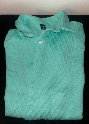 ensemble chemise + short vert, marca: H&M, estado: Novo sem etiquetas, tamanho: L, €10.00, €11.20 inclui Proteção do Comprador