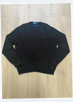 Ralph Lauren Pull à Col V ( 1 défaut ), marca: Ralph Lauren, estado: Bom, tamanho: L, €16.00, €17.50 inclui Proteção do Comprador