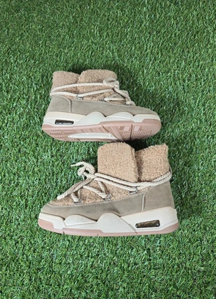 Bottines beige fourrées à semelle épaisse – Taille 36, marke: Fashion, zustand: Sehr gut, größe: 36, 15,00 €, 16,45 € beinhaltet Vinted-Käuferschutz Pro