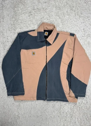 Carhartt Detroit Reworked Jacket – Sandstorm Wave – Size M, marca: Carhartt, estado: Muy bueno, tamaño: M, 50,00 €, 53,20 € Protección al comprador incluida