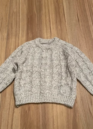 Pull Zara gris en maille taille 18/24 mois, marca: Zara, estado: Muito bom, tamanho: 18-24 meses / 86 cm, €4.50, €5.43 inclui Proteção do Comprador