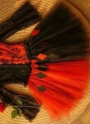 Robe Corset Tutu Rouge Noir – Burlesque / Harley Quinn / Soirée / Halloween, condition: Very good, size: M / 38 / 10, €52.99, €56.34 includes Buyer Protection Pro