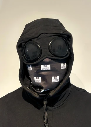 CP Company Goggle Hoodie Noir, brand: C.P. Company, condition: Very good, size: L, €95.00, €100.45 includes Buyer Protection Pro
