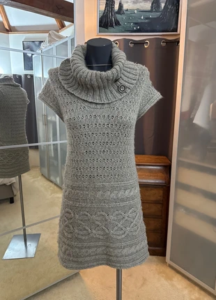 Robe en maille, marque: Clara Vitti, état: Bon état, taille: M / 38 / 10, 4,00 €, 4,90 € Protection acheteurs incluse