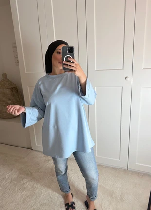 T-shirt long oversize, état: Très bon état, taille: Taille unique, 14,00 €, 15,40 € Protection acheteurs incluse