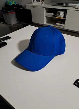 Blaues Cap, merk: Sonstiges, staat: Heel goed, maat: Universele maat, € 5,00, € 5,95 inclusief Kopersbescherming