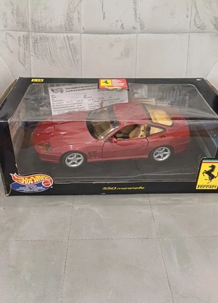 Ferrari 550 Maranello – Hot Wheels – 1/18 – Bordeaux – Avec boîte d’origine, marque: Hot Wheels, état: Bon état, taille: Prématuré, jusqu'à 44cm, 70,00 €, 74,20 € Protection acheteurs incluse