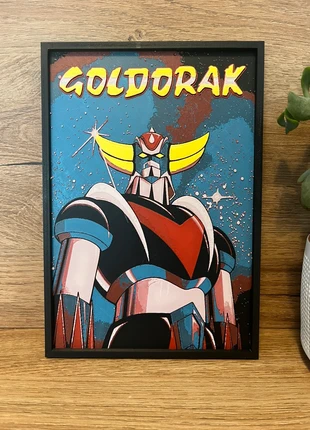 Cadre avec effet relief Goldorak, marque: Goldorak, état: Très bon état, 12,00 €, 13,30 € Protection acheteurs (Pro) incluse