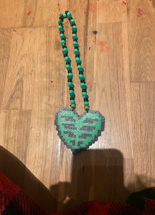 green kandi necklace heart!!, brand: Alternative, condition: New without tags, £8.00, £9.10 includes Buyer Protection