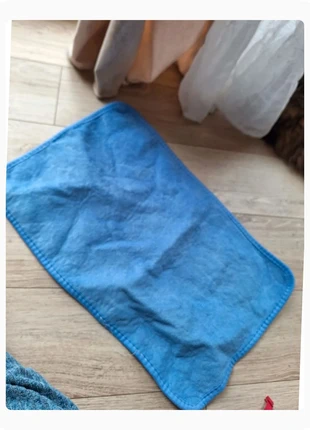 tapis bleue microfibre basique, état: Très bon état, 1,00 €, 1,75 € Protection acheteurs (Pro) incluse