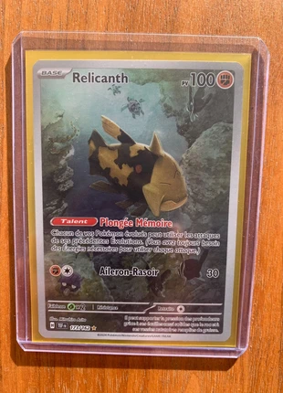 Relicanth ar 173/162 (bloc écarlate et violet) extension force temporelles, brand: Pokémon, condition: New, €7.00, €8.05 includes Buyer Protection