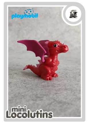 🚂 Playmobil dragon bébé rouge, merk: Playmobil, staat: Heel goed, maat: Universeel, € 5,50, € 6,48 inclusief Kopersbescherming Pro
