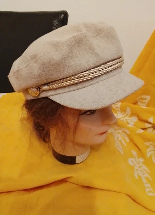 Gavroche hiver beige 55cm, marque: H&M, état: Très bon état, taille: L, 4,00 €, 4,90 € Protection acheteurs incluse