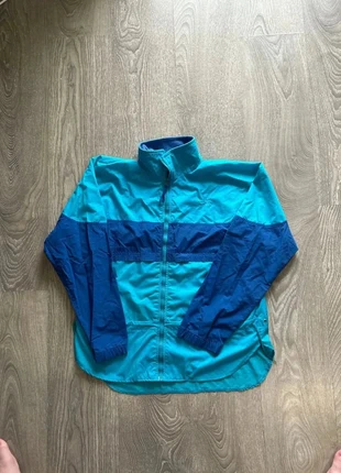 Veste coupe-vent vintage Nike bleu clair et marine - taille S - full zip, marke: Nike, zustand: Sehr gut, größe: S, 11,99 €, 13,29 € inklusive Vinted-Käuferschutz
