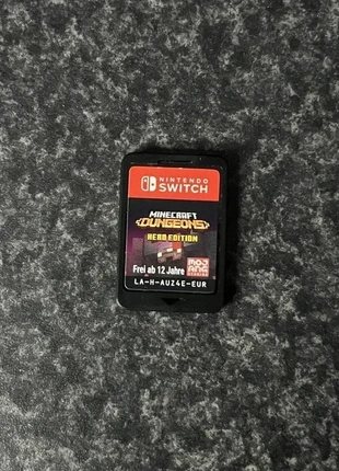 Minecraft Dungeons Hero Edition Nintendo Switch Loose PAL game, staat: Heel goed, € 19,95, € 21,65 inclusief Kopersbescherming Pro