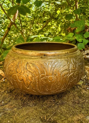 Grand bol à fruits en laiton ancien, marque: grand bol à fruits en laiton massif, état: Bon état, 22,00 €, 23,80 € Protection acheteurs (Pro) incluse