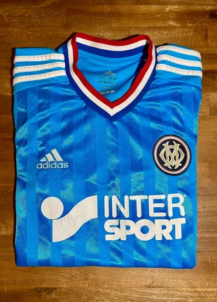 Maillot foot Adidas OM Away 2012-2013 Intersport taille L - Olympique de Marseille, marke: adidas, zustand: Sehr gut, größe: L, 49,00 €, 52,15 € inklusive Vinted-Käuferschutz