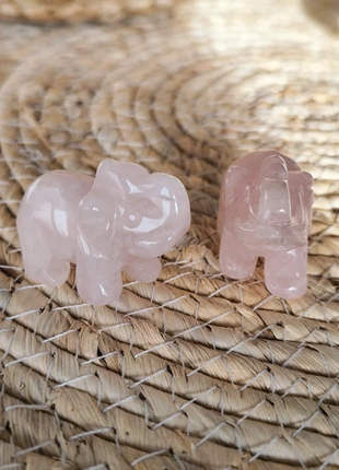 Éléphants en quartz rose, brand: Quartz, condizioni: Nuovo con cartellino, €10.00, €11.20 include la Protezione acquisti