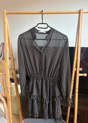 Robe à volant sur le bas, marke: Retro & Icone, zustand: Sehr gut, größe: S / 36 / 8, 5,00 €, 5,95 € inklusive Vinted-Käuferschutz