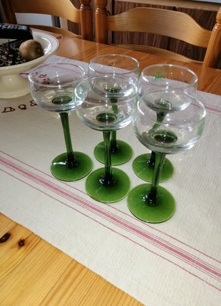 Lot 5 verres à vin d'alsace, marque: Inconnu, état: Neuf sans étiquette, 12,50 €, 13,83 € Protection acheteurs incluse