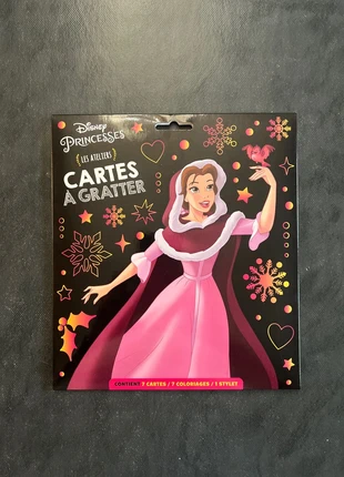Cartes à gratter - Disney princesses, staat: Nieuw met prijskaartje, € 4,50, € 5,43 inclusief Kopersbescherming Pro