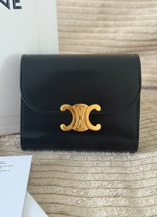 Portefeuille Céline cuir noir, marque: Céline, état: Très bon état, 320,00 €, 336,70 € Protection acheteurs incluse