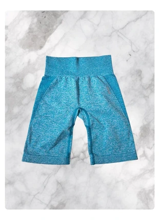 Short Flex Gymshark Fitness Musculation Yoga / Bleu / Taille XS, brand: Gymshark, condizioni: Ottime, taglia: XS / IT 38 / EU 34, €10.00, €11.20 include la Protezione acquisti Pro