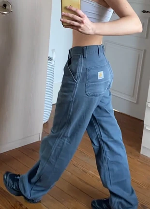 Pantalon carhartt gris large oversize, marca: Carhartt, estado: Muito bom, tamanho: M / 38 / 10, €40.00, €42.70 inclui Proteção do Comprador