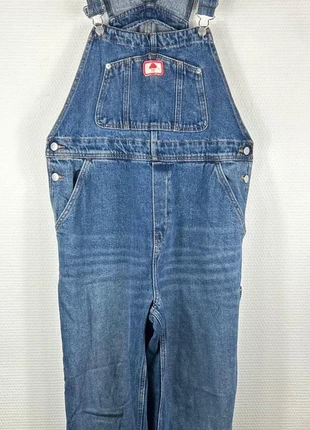 Salopette en Jean Carpenter Vintage Baggy Bleu, merk: Vintage Denim, staat: Heel goed, maat: M / 38 / 10, € 35,00, € 37,45 inclusief Kopersbescherming Pro