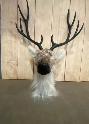 Superbe Tête de Cerf Décorative, Idéale pour une Touche Rustique Chic ! Neuf, merk: Fait Main, staat: Nieuw met prijskaartje, € 48,00, € 51,10 inclusief Kopersbescherming