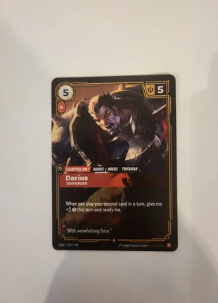 Darius Trifarian Riftbound, brand: League of Legends, condition: Like new, €15.00, €16.45 includes Buyer Protection