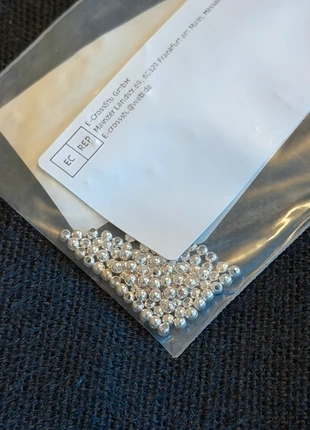 Perles en argent, état: Neuf avec étiquette, 6,00 €, 7,00 € Protection acheteurs incluse