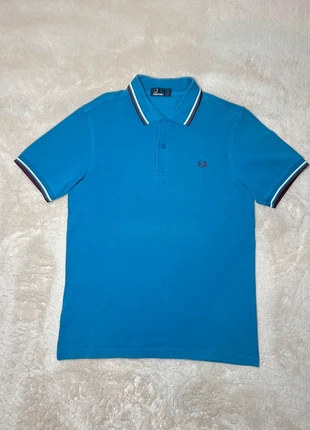 Polo Fred Perry bleu logo brodé - S, brand: Fred Perry, condizioni: Ottime, taglia: S, €8.00, €9.10 include la Protezione acquisti