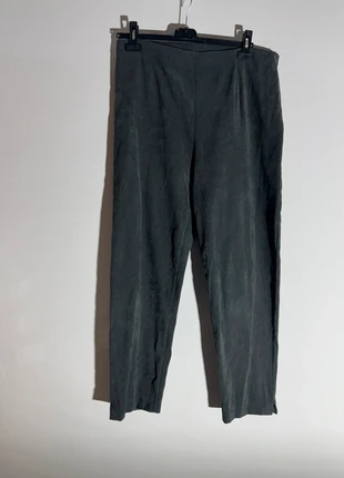 Pantalone simil camoscio grigio scuro taglia 50, marque: Boutique Italiana, état: Bon état, taille: XXXL / 46 / 18, 2,00 €, 2,80 € Protection acheteurs incluse