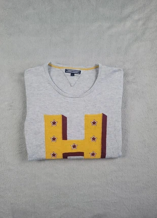 Pull Col Rond Tommy Hilfiger Gris Taille Enfant 14 ans Femme Logo Brodé Coton Très Bon État #155, brand: Tommy Hilfiger, condition: Very good, size: 14 years / 164 cm, €14.99, €16.44 includes Buyer Protection Pro