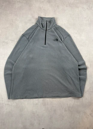Veste polaire 1/4 Zip The North Face | Gris logo noir | Taille L, brand: The North Face, condition: Very good, size: L, €22.00, €23.80 includes Buyer Protection Pro