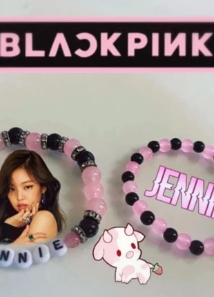 Handmade Blackpink bracelet set - Jennie, marque: BlackPink, état: Neuf avec étiquette, 3,00 €, 3,85 € Protection acheteurs incluse