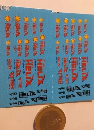 decalcomanie decals divers shell helix divers pub 1/43, merk: Shell, staat: Nieuw zonder prijskaartje, maat: Universeel, € 2,50, € 3,33 inclusief Kopersbescherming