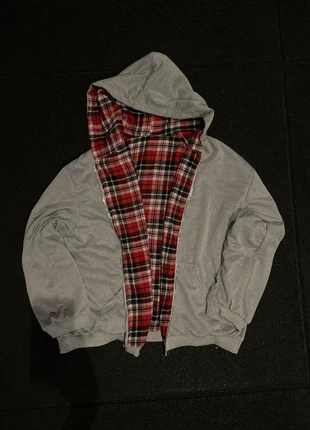 Veste taille M réversible y2k gris, marque: Japan Style, état: Très bon état, taille: M, 49,00 €, 52,15 € Protection acheteurs incluse